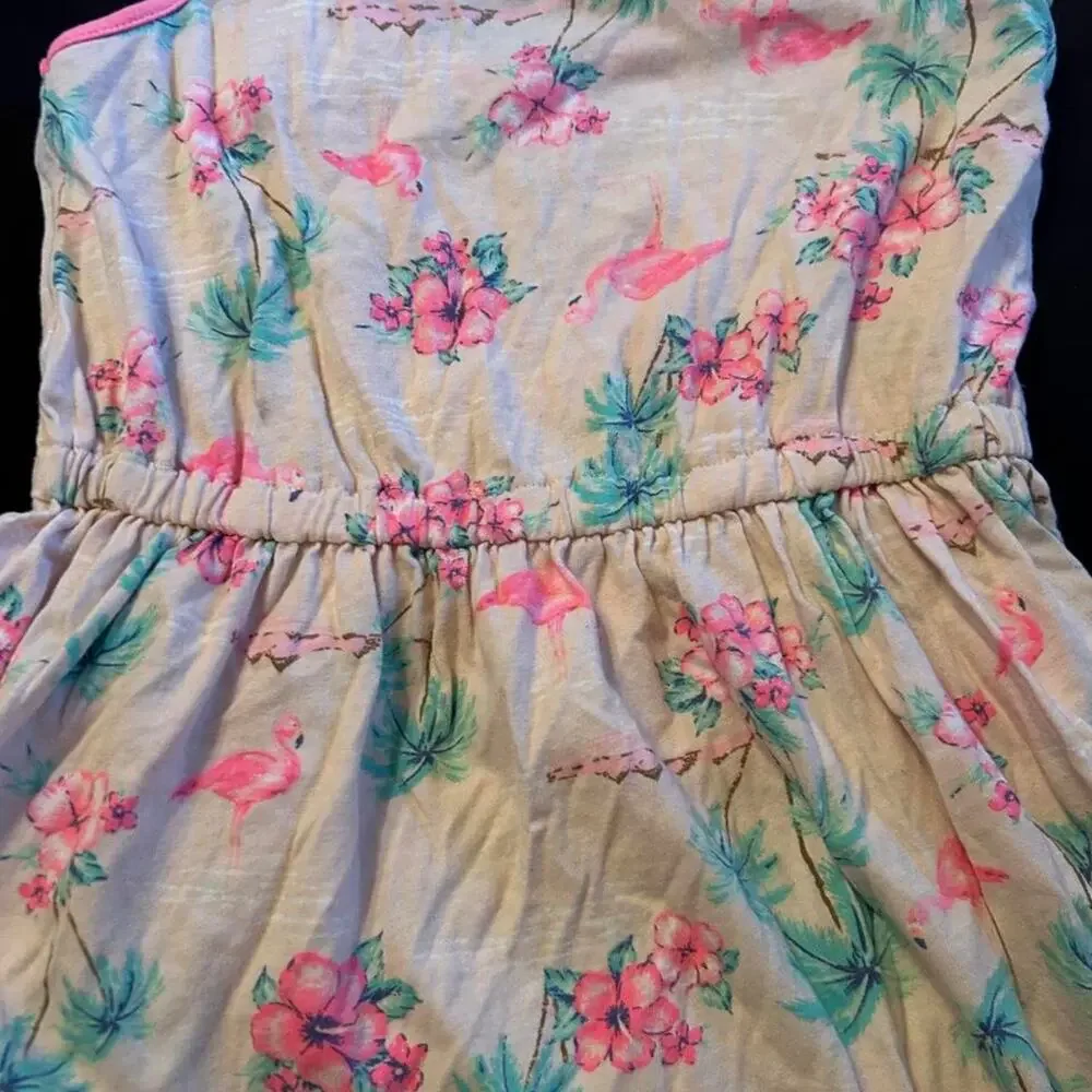 Carters pink and floral dress